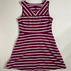 Tommy Hilfiger Sleeveless Casual Dress Size 14 | Pink Striped shift dress